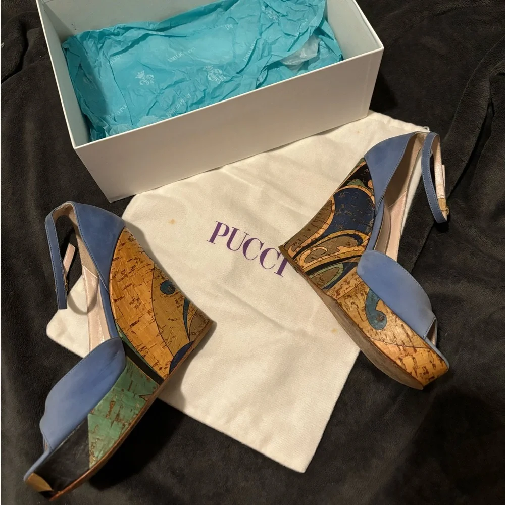 Emilio Pucci Runway Pumps Heels Wedges